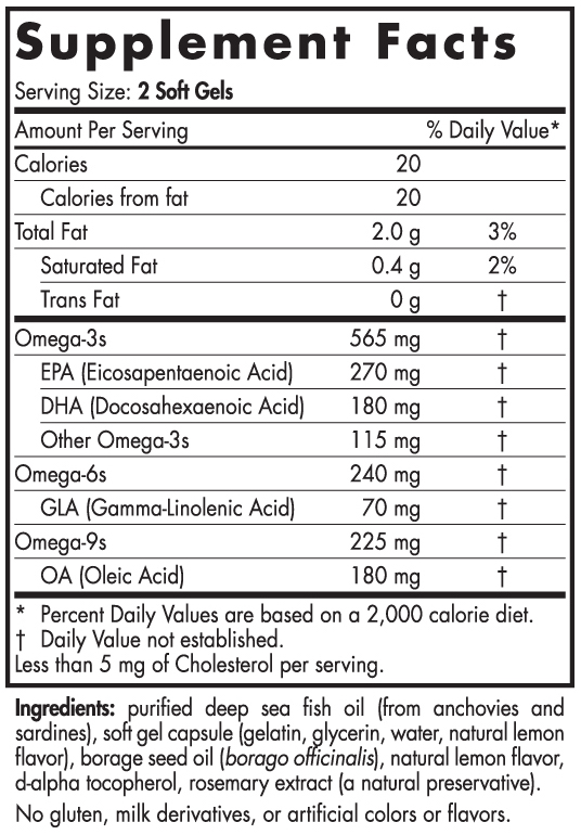 Nordic Naturals ProEFA 3.6.9 180 Count