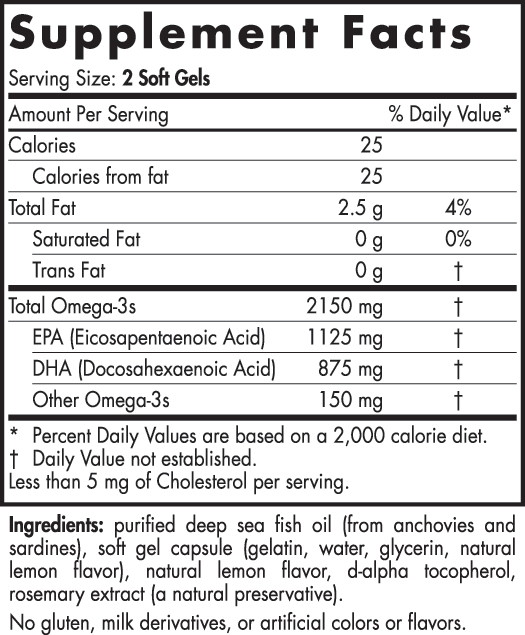 Nordic Naturals ProOmega 2000 60