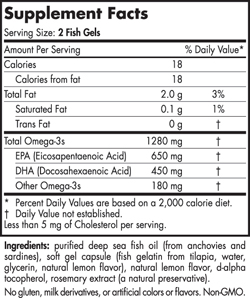 Pro Omega Lemon 60 Counts