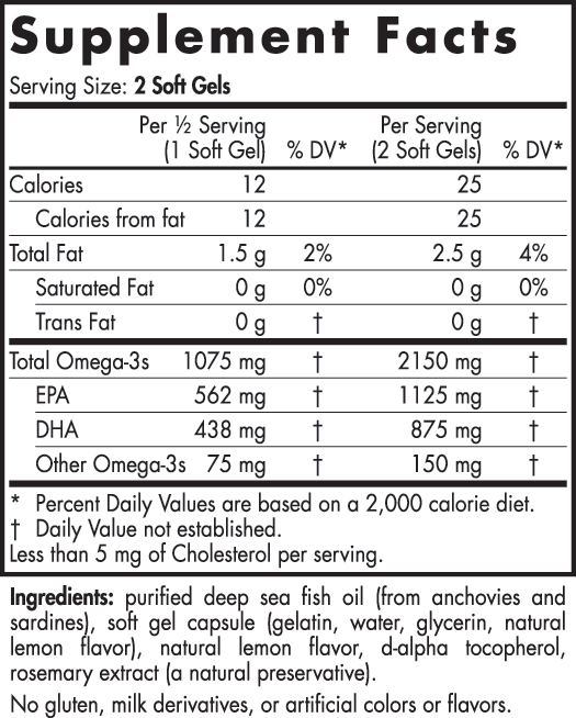 Nordic Naturals - Ultimate Omega 2x, 60 Soft Gels