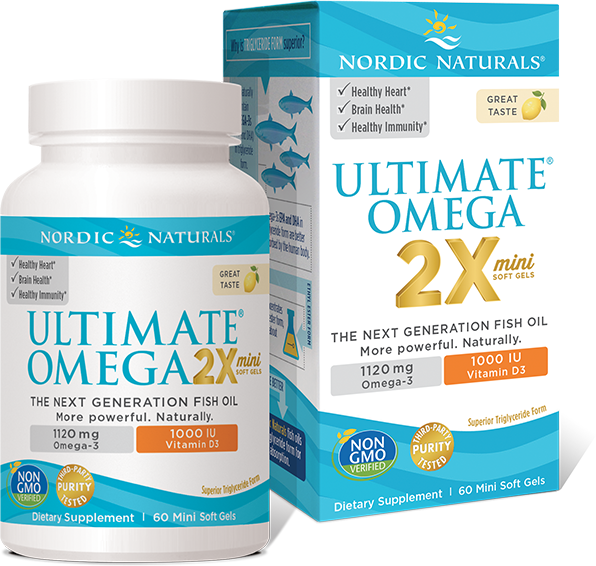 Ultimate Omega 2X Mini with Vitamin D3